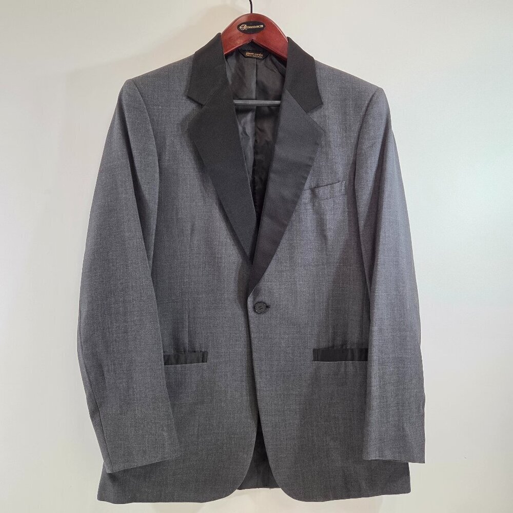 Pierre Cardin Mens Formal Suit Jacket Size 38R Gray